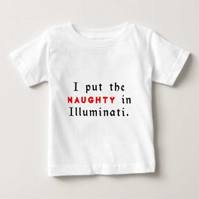 Jag lägger näsan i Illuminati T Shirt (Framsida)