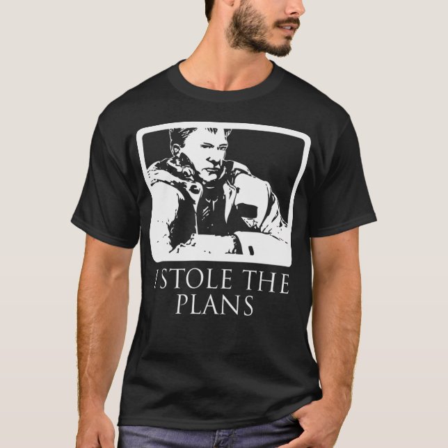 Jag lagrar planerna t shirt (Framsida)