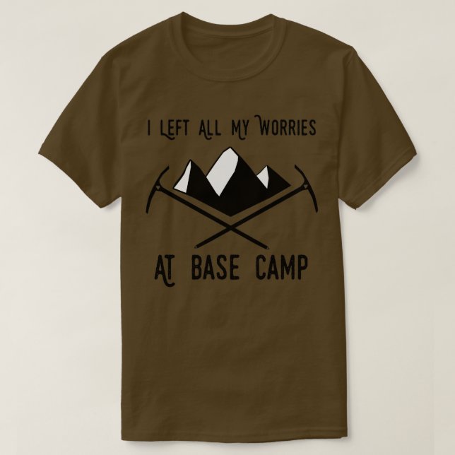 Jag Lämnade alla mina bekymmer på baskampa 1 T Shirt (Design framsida)