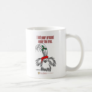 Jag lämnade din gåva under träd kaffemugg