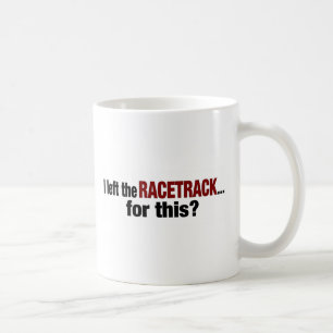 Jag lämnade löparbanan för denna kaffemugg