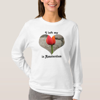 Jag lämnade min hjärta i Amsterdam Holland Tee Shirt