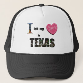 Jag lämnade min hjärta i Texas - älska Keps