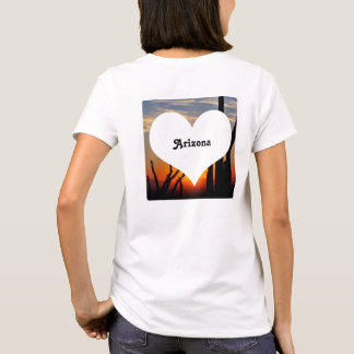 Jag lämnade min hjärta i Tucson Arizona Tee Shirt