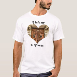 Jag lämnade min hjärta i Wien Österrike den T Shirt