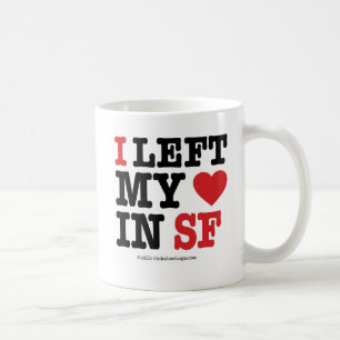 Jag lämnade min hjärta kaffemugg