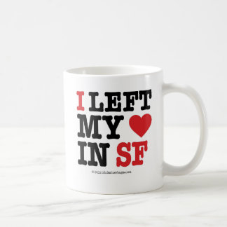 Jag lämnade min hjärta kaffemugg