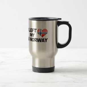 Jag lämnade min kärlek i Norway. Resemugg