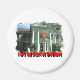 Jag Lämnade mitt hjärta i Graceland Magnet
