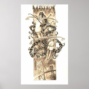 Jag lämnade mitt hjärta i San Francisco Poster