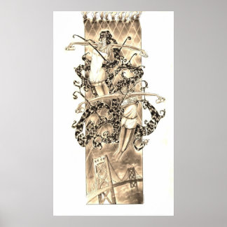 Jag lämnade mitt hjärta i San Francisco Poster