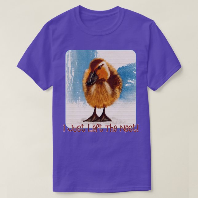 Jag Lämnade precis bo T Shirt (Design framsida)