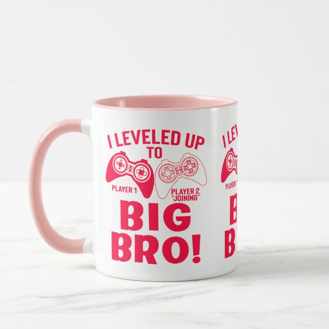 "JAG LÄMNADE UPP TILL STORA BRO! MUGG (Vänster)