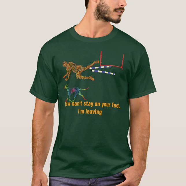 Jag Lämnar T-Shirt (Framsida)