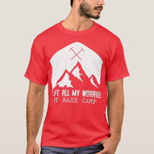 Jag Lämnat alla mina bekymmer vid baskamera V2Whit T Shirt