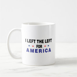Jag Lämnat för Amerika Lämnat Kaffemugg