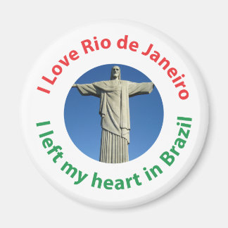 Jag Lämnat mitt hjärta i Brasilien - i Kärlek Rio Magnet
