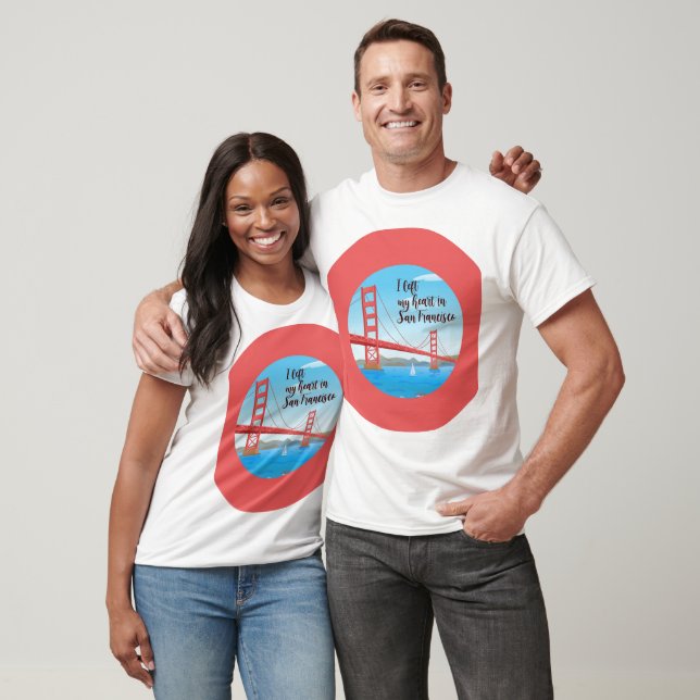 Jag Lämnat mitt hjärta i San Francisco - Iconic Go T Shirt (Unisex)