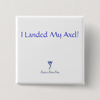 Jag landade min Axel! Knäppas - kvadrera Knapp