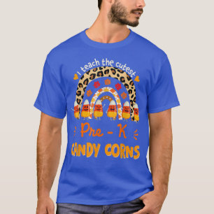 Jag lär candy corn PreK Teacher Hallow T Shirt