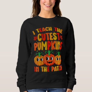 Jag lär de sötaste pumporna Groovy höst höst Autum T Shirt
