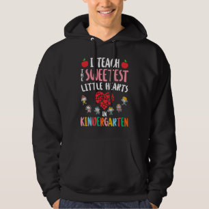 Jag lär de sötaste små hjärtan i förskolan hoodie