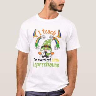 Jag lär de sötaste små Leprechaunsarna Patrick Da T Shirt