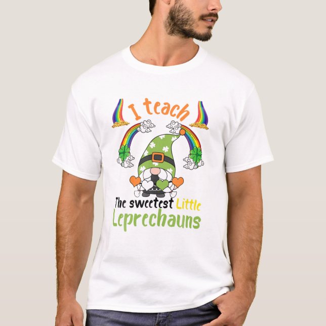 Jag lär de sötaste små Leprechaunsarna Patrick Da T Shirt (Framsida)