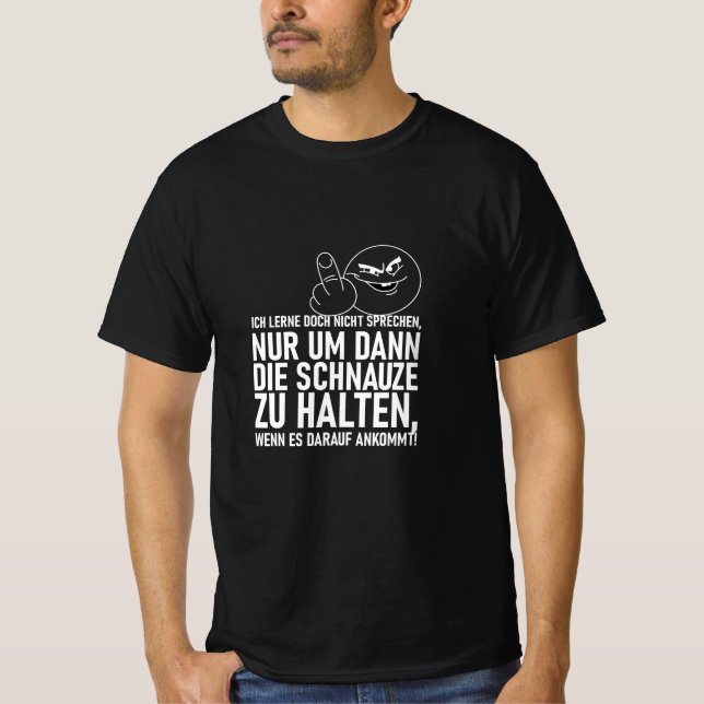 JAG LÄR MIG ÄNDÅ INTE ATT TALa T Shirt (Framsida)
