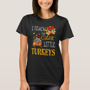 Jag lär mig att skaka om den lilla kalkonskolan. t shirt