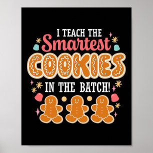 Jag lär mig de smartaste kakorna i batchläraren poster
