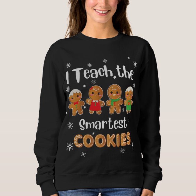 Jag lär mig de smartaste kakorna PreK Teacher Chri T Shirt (Framsida)