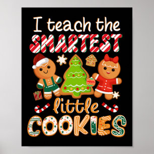 Jag lär mig den smartaste lilla cookies Teacher Kr Poster