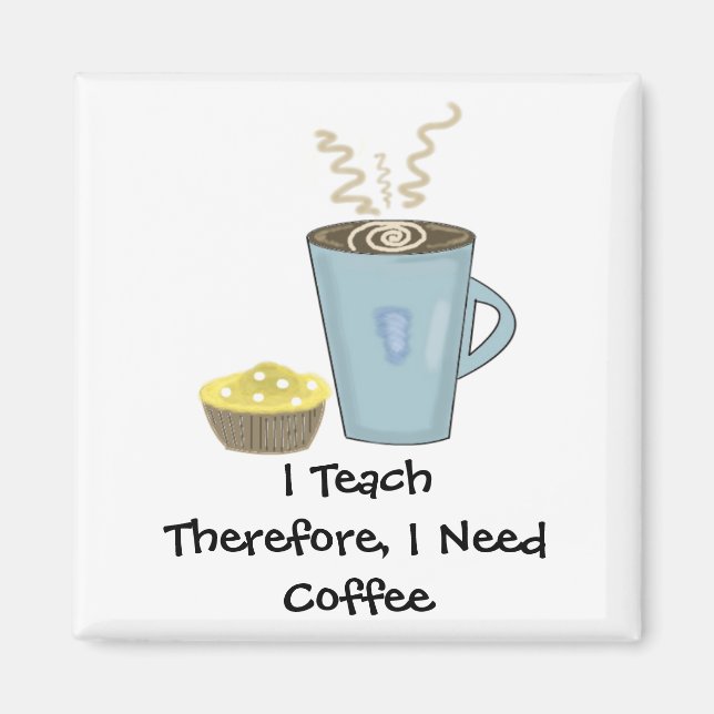 Jag lär mig kaffedesign med att säga magnet (Framsidan)