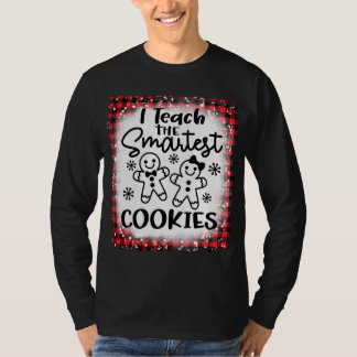 Jag lär mig Smarests Cookies Gingerbag Lärare C T Shirt
