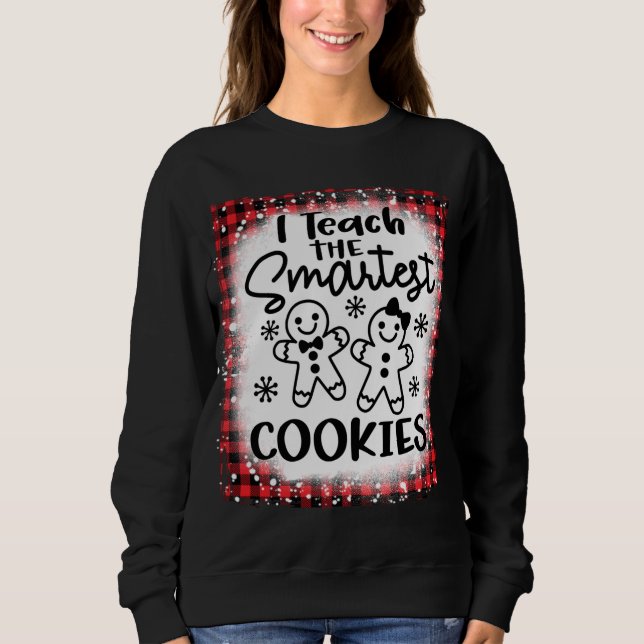 Jag lär mig Smarests Cookies Gingerbag Lärare C T Shirt (Framsida)