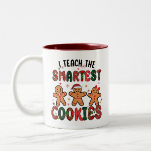 Jag lär mig Smarests Cookies Lärare Två-Tonad Mugg