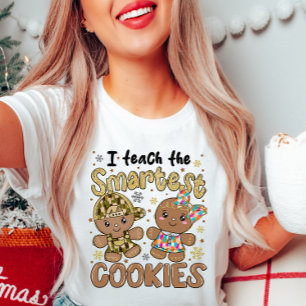 Jag lär mig Smartaste Cookies-julen T Shirt