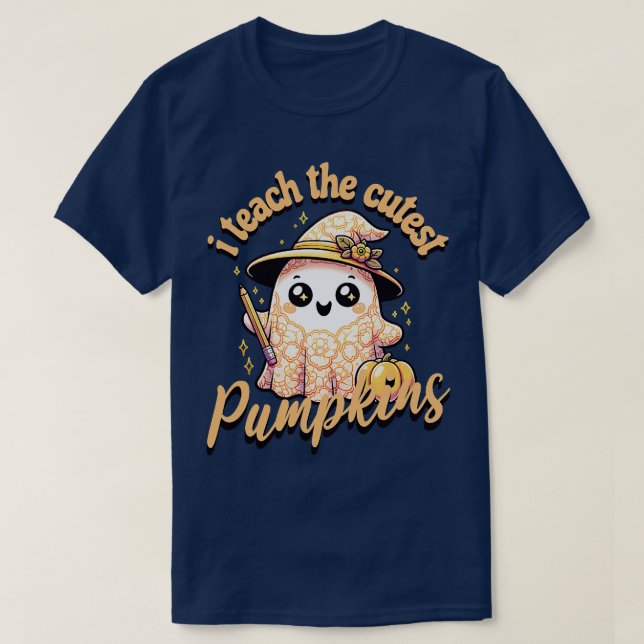Jag lär ut bästa pumpor t shirt (Design framsida)