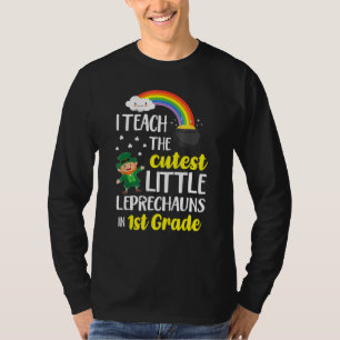 Jag lär ut de finaste små leprechaunsarna 1st klas t shirt