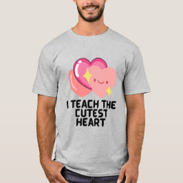 Jag lär ut de vänligaste hjärtan t shirt