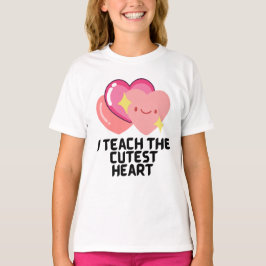 Jag lär ut de vänligaste hjärtan t shirt