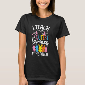 JAG LÄRAR KUTESTBUNNIERNA I PATCH T SHIRT