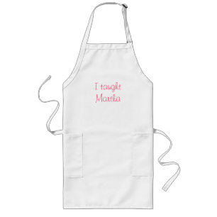 Jag lärde Martha Långt Förkläde