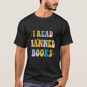 Jag läser Bannad Bokar Costume Week Librarian Read T Shirt