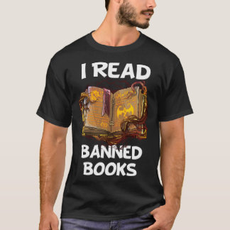 Jag läser Bannade Bokar Avid Readers Bibliophile B T Shirt