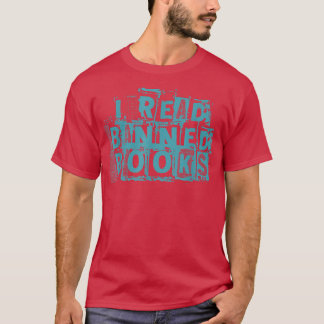 Jag läser Banngarin Bokar Bokar Älskare T Shirt