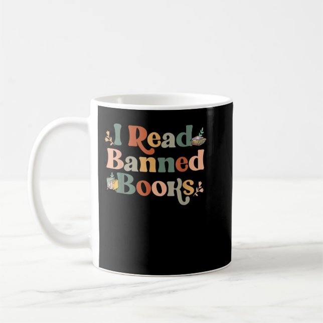 Jag läser Banngarin Bokar Week-bibliotekarien FREO Kaffemugg (Vänster)