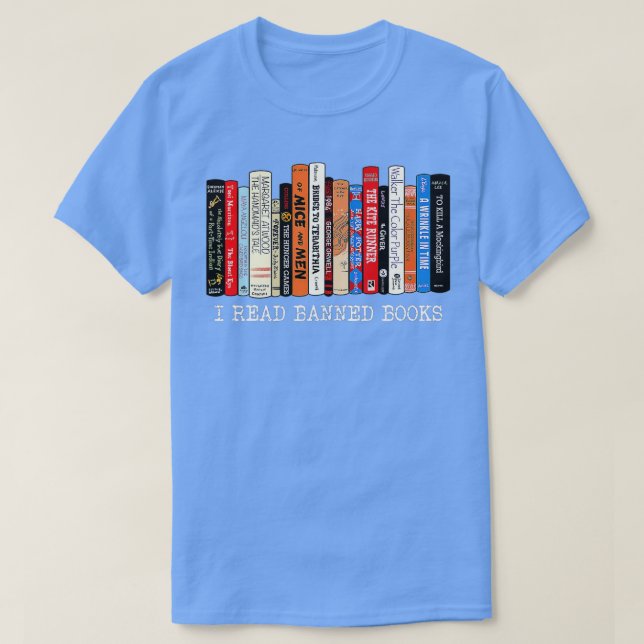 Jag läser Banngarin Bokar Week-bibliotekarien FREO T Shirt (Design framsida)