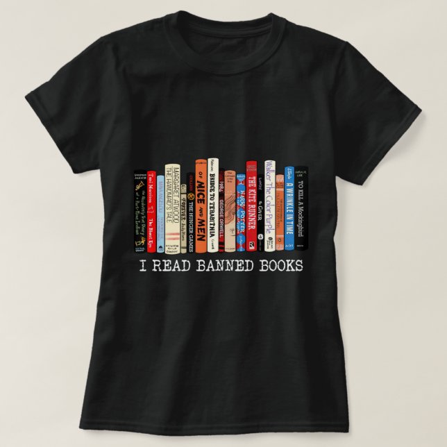 Jag läser Banngarin Bokar Week-bibliotekarien FREO T Shirt (Design framsida)